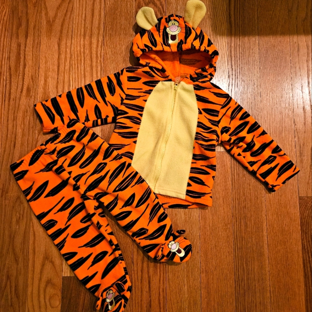 Tigger Hoodie and Pants costume
